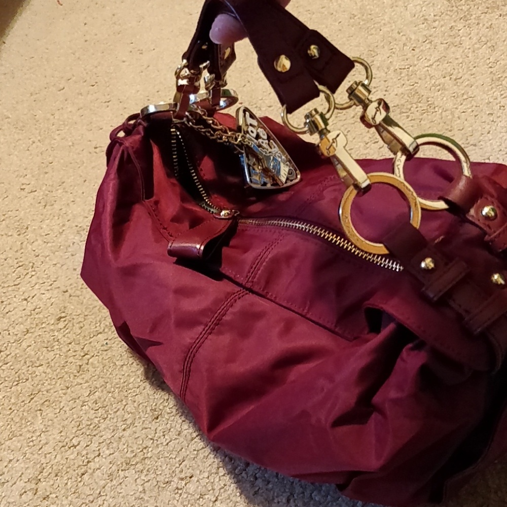 * Junior Drake Handbag Oxblood Red